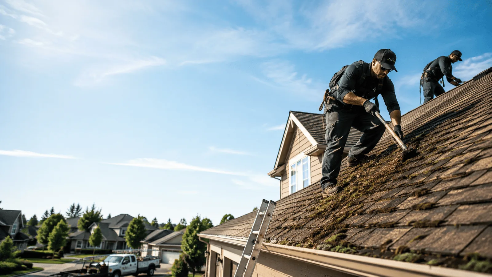 Roof Moss Removal in Strasburg, CO near me